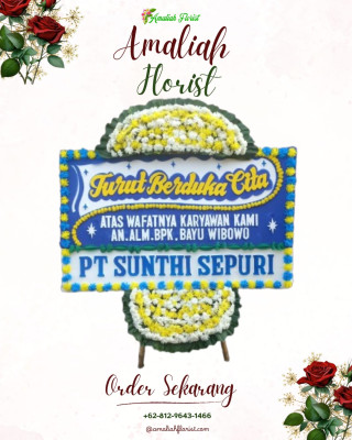 Papan Bunga Duka di Kedurang