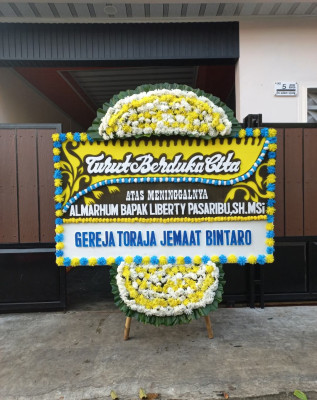 Papan Bunga Duka di Kedurang
