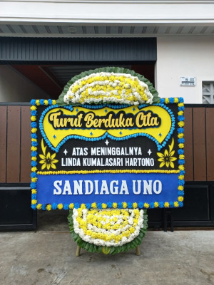 Papan Bunga Duka di Kedurang